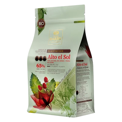Cacao Barry Alto El Sol étcsokoládé pasztilla, 1kg
