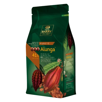 Cacao Barry Alunga tejcsokoládé pasztilla, 1kg