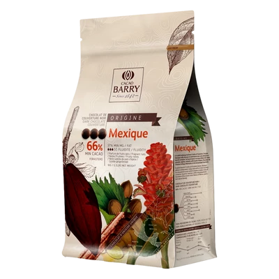Cacao Barry Mexique étcsokoládé pasztilla, 1kg