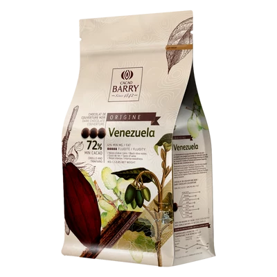 Cacao Barry Venezuela étcsokoládé pasztilla, 1kg