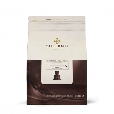 Callebaut belga étcsokoládé pasztilla szökőkútba, 2.5kg