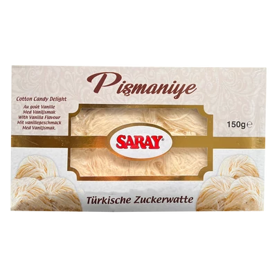 Pismaniye török vattacukor, vaníliás, 150g