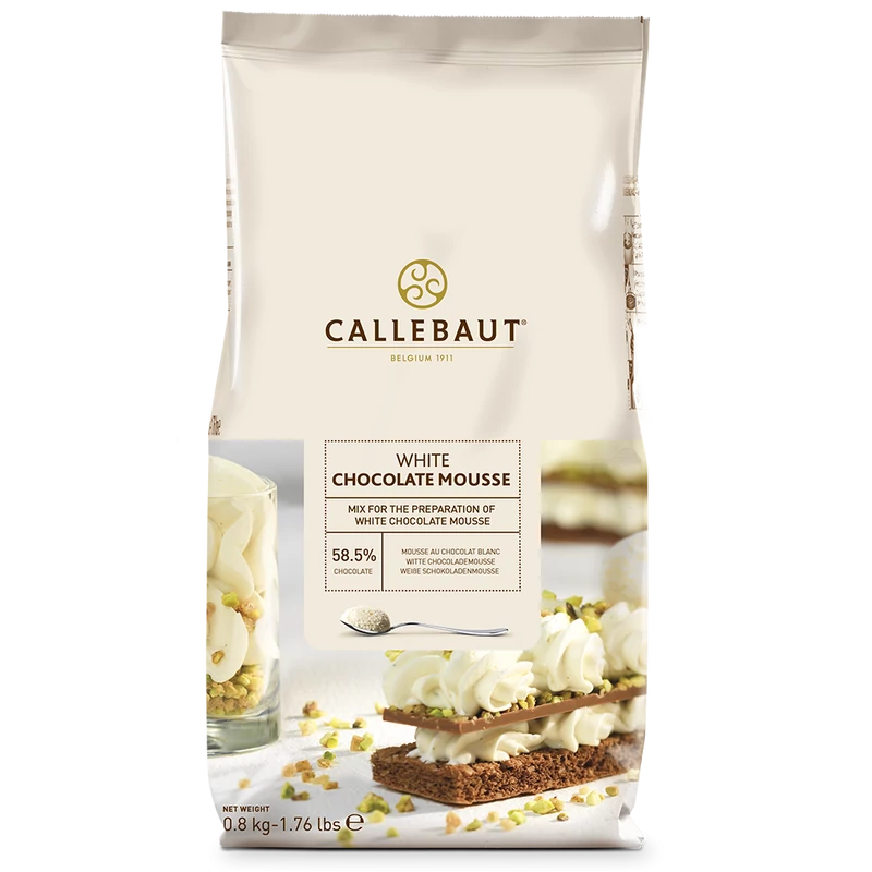 Fehér csokoládé mousse